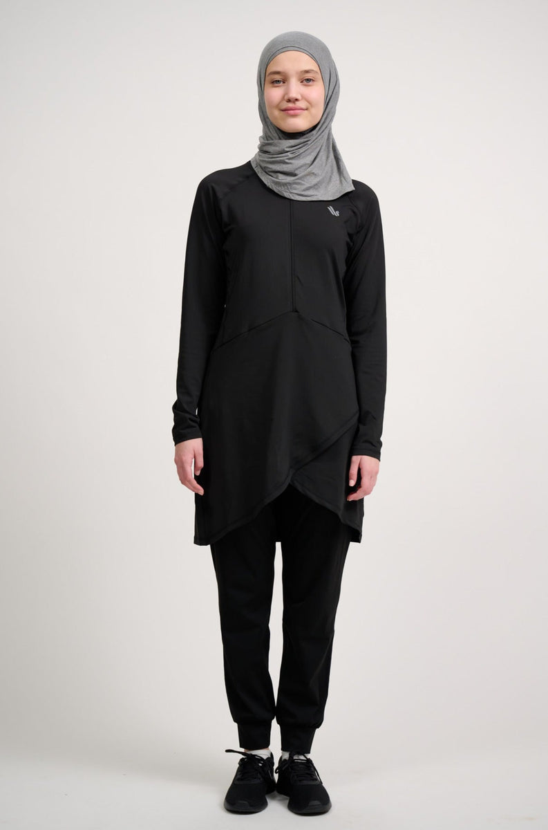 The Staple Modest Sports Dress Black – Dignitii Activewear